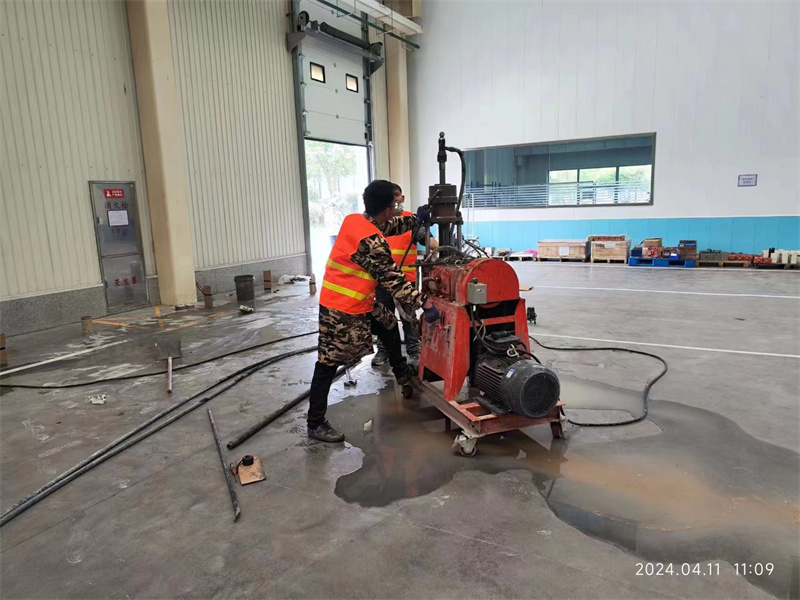 澄城厂房地面下沉塌陷注浆加固施工